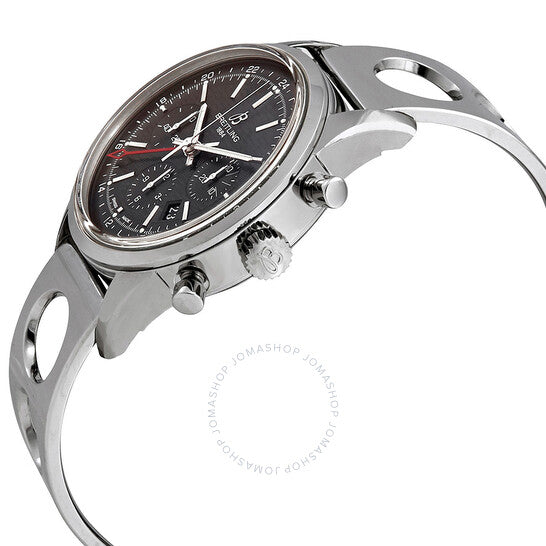 Breitling, Transocean Chronograph Automatic Black Dial Men's Watch AB045112/BC67-222A