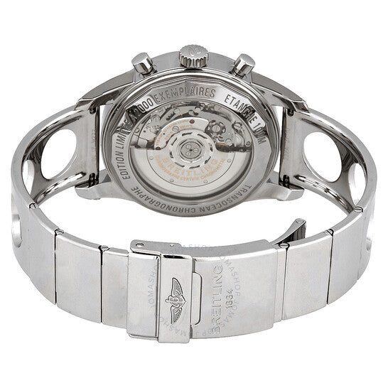 Breitling, Transocean Chronograph Automatic Black Dial Men's Watch AB045112/BC67-222A