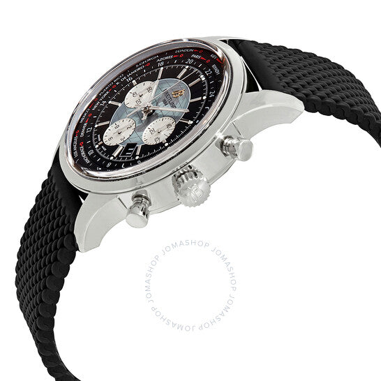 Breitling, Transocean Chronograph Automatic Black Dial Men's Watch AB0510U4/BB62-256S