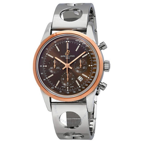 Breitling, Transocean Chronograph Automatic Brown Dial Men's Watch