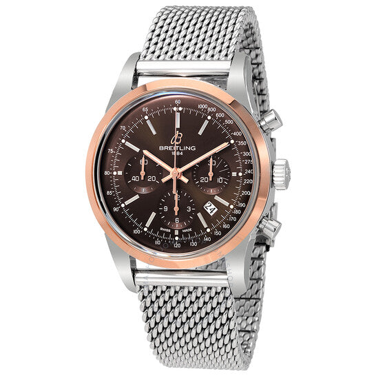 Breitling, Transocean Chronograph Automatic Men's Watch UB015212-Q594SS
