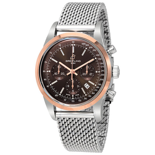 Breitling, Transocean Chronograph Automatic Men's Watch UB015212-Q594SS