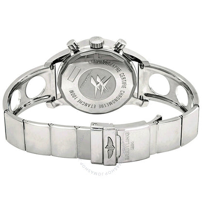 Breitling, Transocean Chronograph Automatic Silver Dial Men's Watch A4131012/G757SS