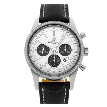 Breitling, Transocean Chronograph Automatic Silver Dial Men's Watch