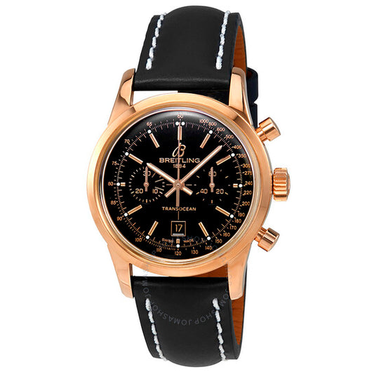 ساعة بريتلينغ ترانس أوشن كرونوغراف للرجال R4131012-BC07BKLT