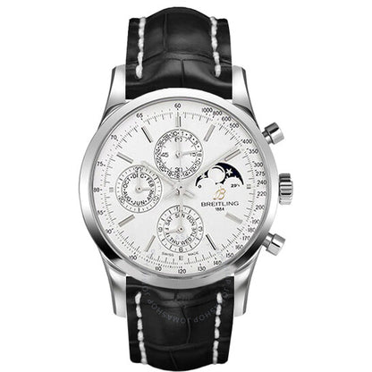 Breitling, Transocean Chronograph Silver Dial Automatic Men's Watch A1931012-G750BKCT