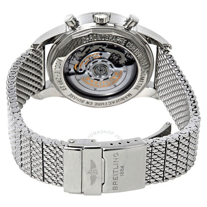 Breitling, Transocean Chronograph Silver Dial Men's Watch AB015253-G724SS