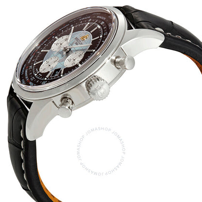 Breitling, Transocean Chronograph Unitime Black Dial Automatic Men's Watch