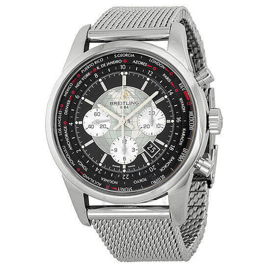 Breitling, Transocean Chronograph Unitime Men's Watch AB0510U4/BB62SS