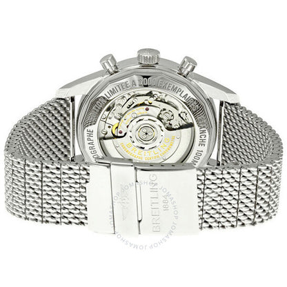 Breitling, Transocean Silver Dial Chronograph Men's Watch AB015112-G715SS