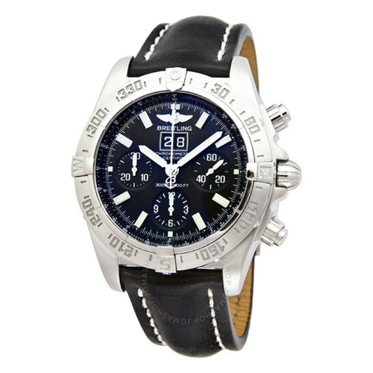 بريتلينغ، ساعة ويندرايدر بلاك بيرد للرجال A4435910-B811BRLD