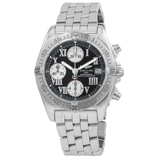 Breitling, Windrider Chrono Cockpit Steel Black Men's Watch A1335812-B786SS