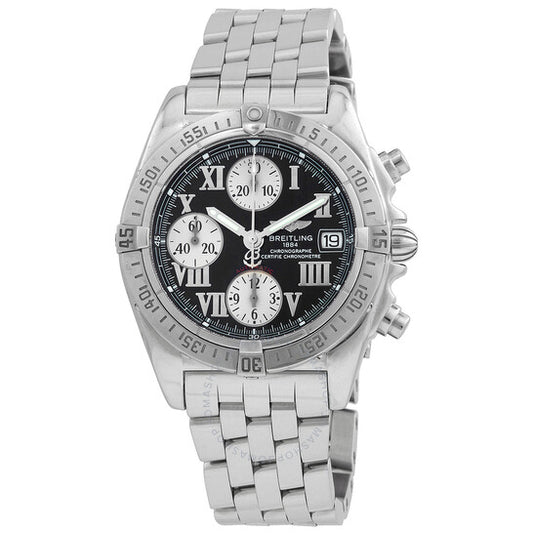 Breitling, Windrider Chrono Cockpit Steel Black Men's Watch A1335812-B786SS