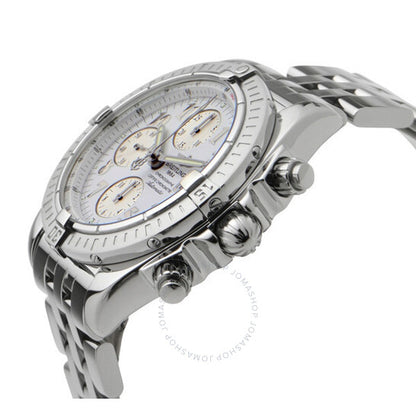 Breitling, Windrider Chronomat Evolution Steel White Men's Watch A1335611-A573SS