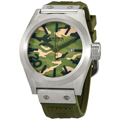 Brera Orologi, Eterno Solotempo Quartz Green Dial Men's Watch