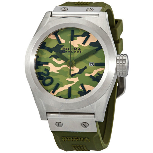 Brera Orologi, Eterno Solotempo Quartz Green Dial Men's Watch