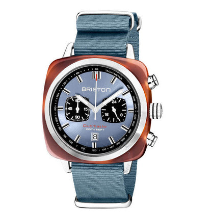 بريستون، ساعة كلوب ماستر للرجال بمينا زرقاء