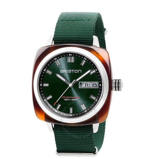 Briston, Clubmaster Green Dial Men's Watch