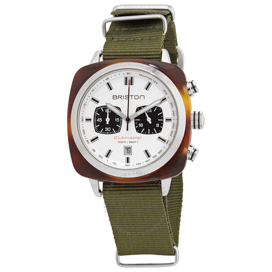 ساعة بريستون كلوب ماستر سبورت كرونوغراف كوارتز للرجال