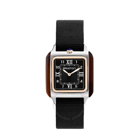 ساعة بريستون ستريملاينر للسيدات بمينا أسود