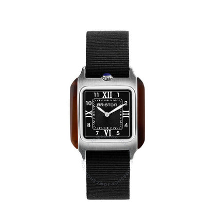 ساعة بريستون ستريملاينر للسيدات بمينا أسود