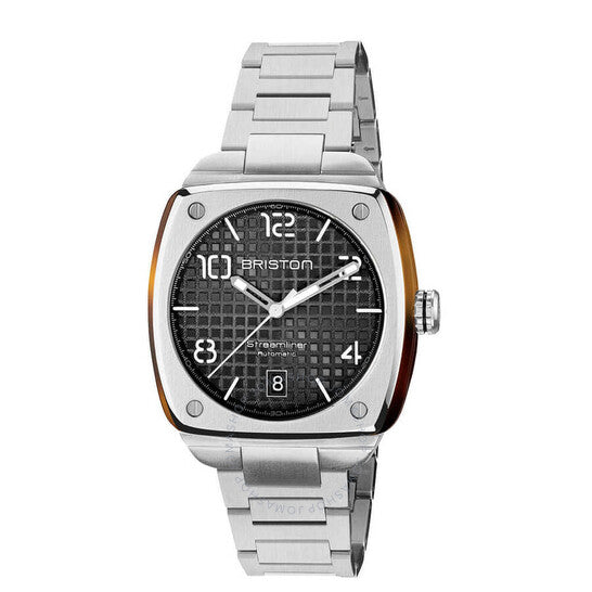 Briston, Streamliner Black Dial Men's Watch