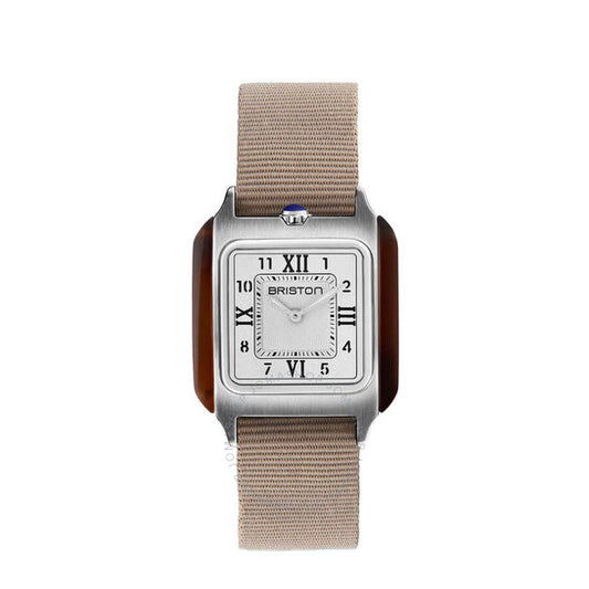 ساعة بريستون ستريملاينر للسيدات بمينا أبيض