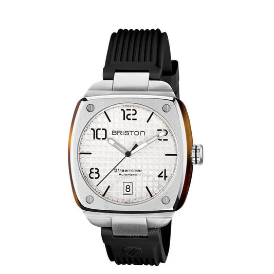 Briston, Streamliner White Dial Men's Watch