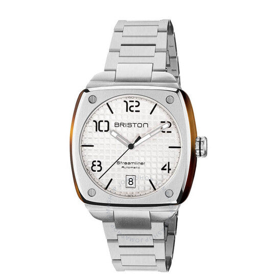 Briston, Streamliner White Dial Men's Watch