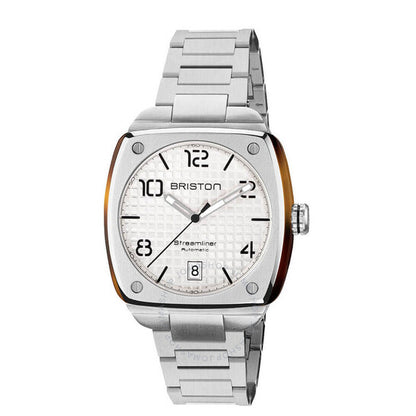 Briston, Streamliner White Dial Men's Watch