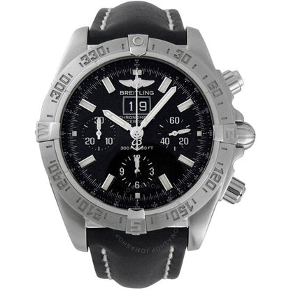 بريتلينغ، ساعة ويندرايدر بلاك بيرد للرجال A4435910-B811BKLD