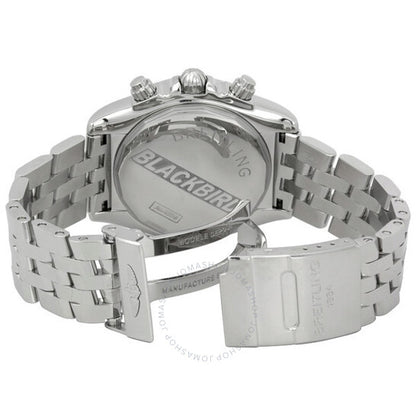 Breitling, Blackbird Men's Chronograph Watch with Black Dial A4435912-B811SS