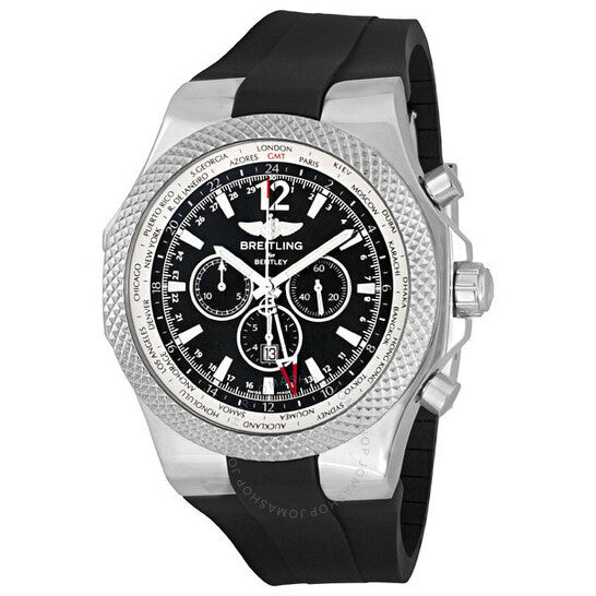 Breitling, Bentley GMT Black Dial Men's Watch A4736212-B919BKRD