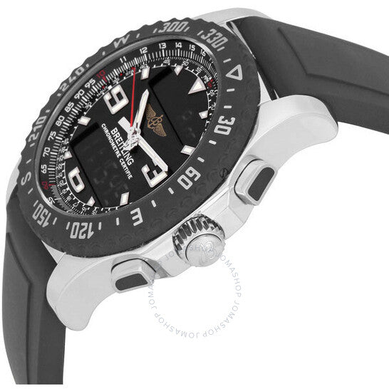 بريتلينغ، ساعة إير وولف رافين للرجال، تناظرية ورقمية، A7836423-B911BKPD