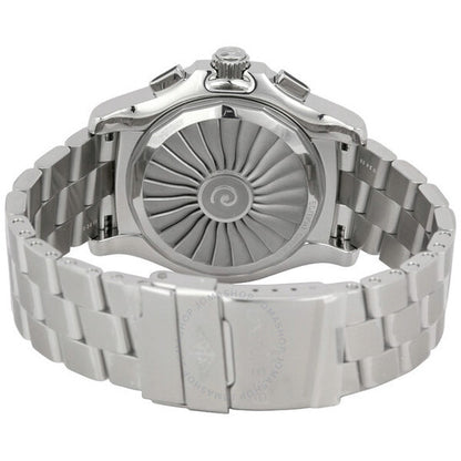 Breitling, Airwolf Raven Silver Dial Men's Analog-Digital Watch A7836434-G653SS