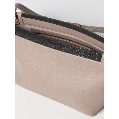Dune Leather Shoulder Bag