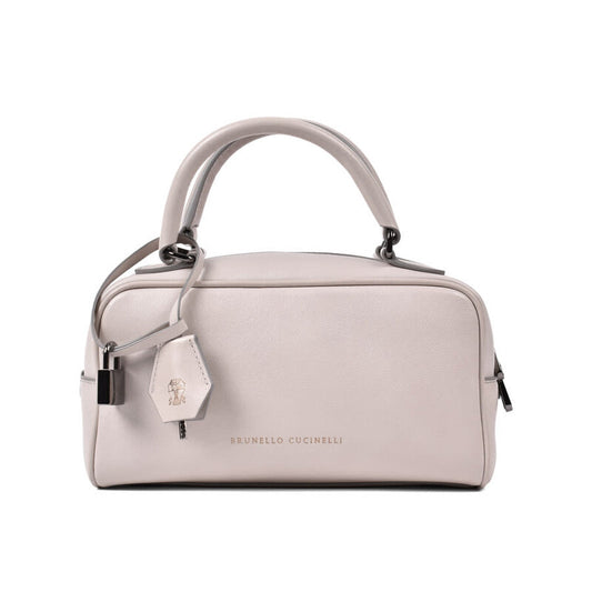 Light Beige Leather Bag
