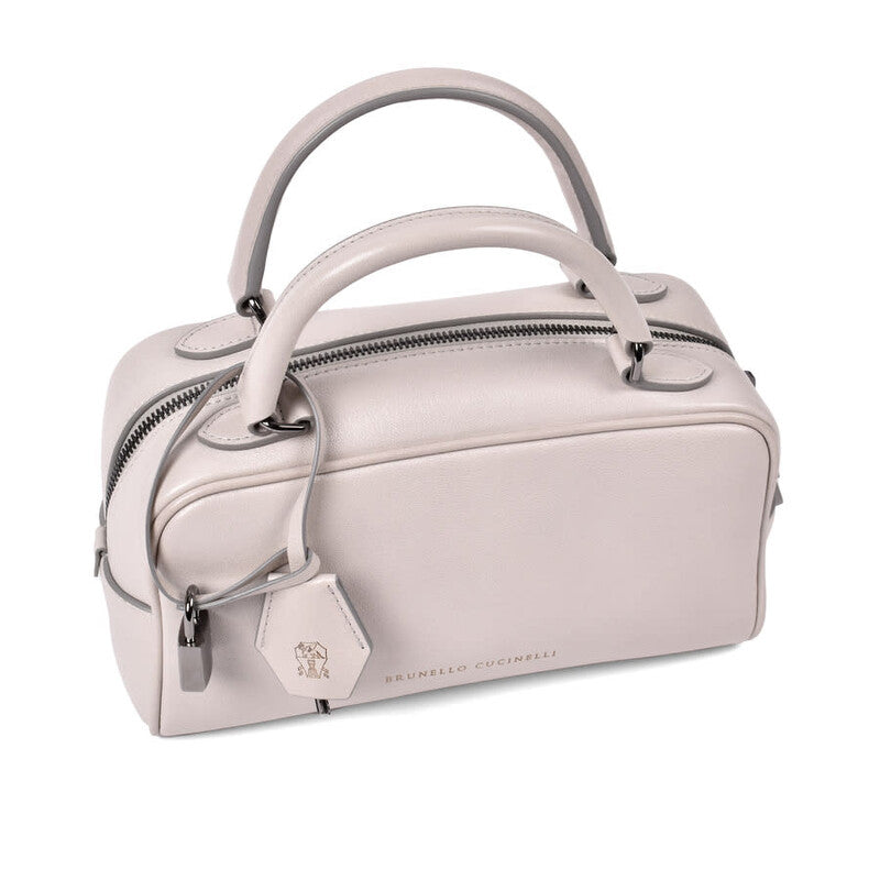 Light Beige Leather Bag