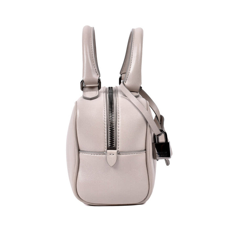 Light Beige Leather Bag