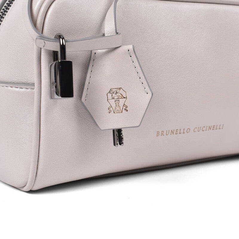 Light Beige Leather Bag