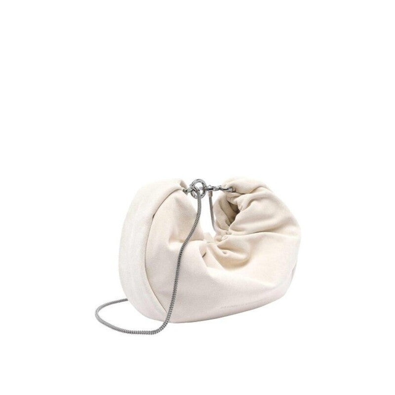 Off White Leather Shoulder Bag
