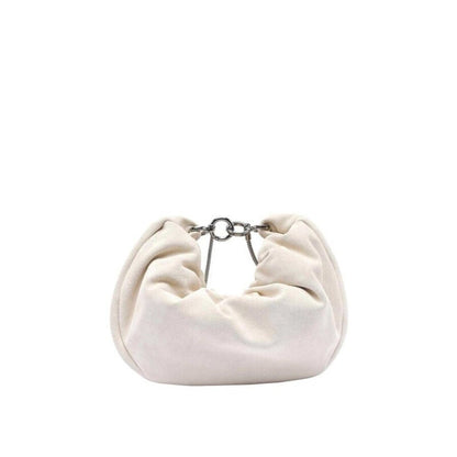 Off White Leather Shoulder Bag