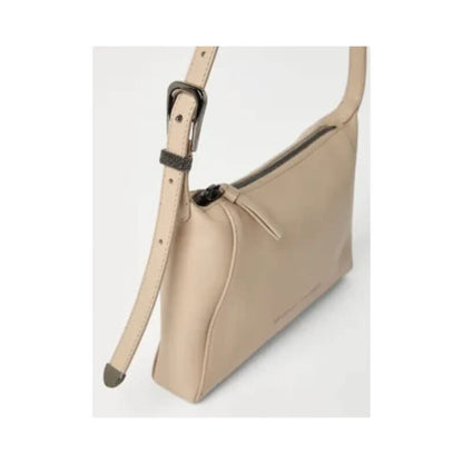 Sabbia Leather Shoulder Bag