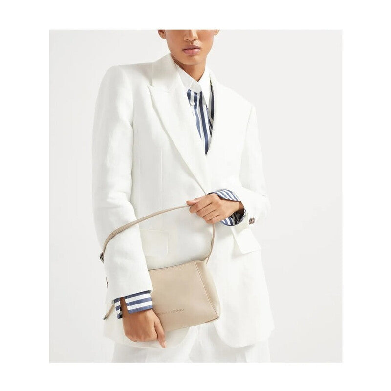 Sabbia Leather Shoulder Bag