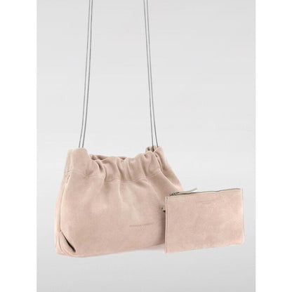 Sabbia Suede Gathered Clutch Bag
