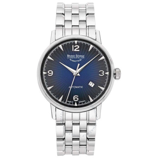Bruno Sohnle, Stuttgart Automatic Blue Dial Men's Watch