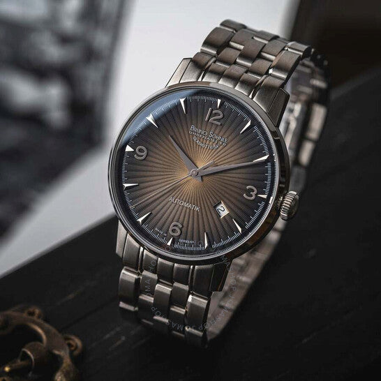 Bruno Sohnle, Stuttgart Automatic Brown Dial Men's Watch