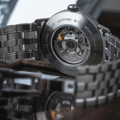 Bruno Sohnle, Stuttgart Automatic Brown Dial Men's Watch