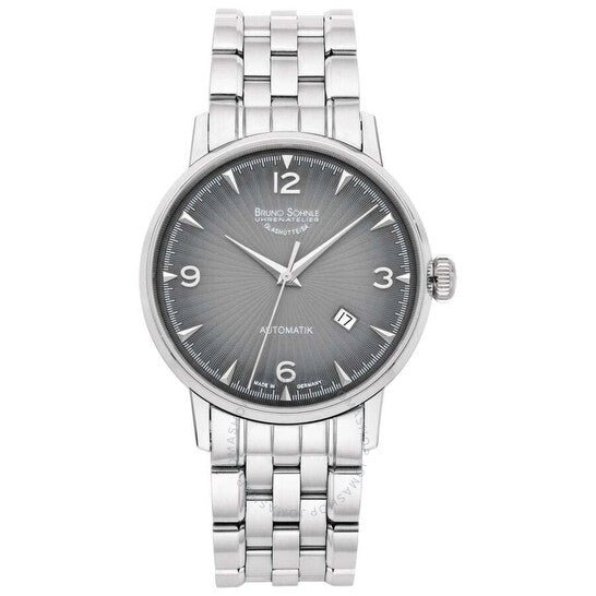 Bruno Sohnle, Stuttgart Automatic Grey Dial Men's Watch