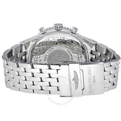 Breitling, Montbrillant 47 Chronograph White Dial Men's Watch A23351A6-G741SS